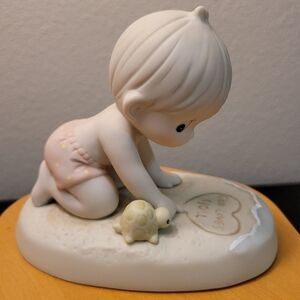 VTG Precious Moments, "Love Letters In The Sand", 1996, Enesco, Like New
